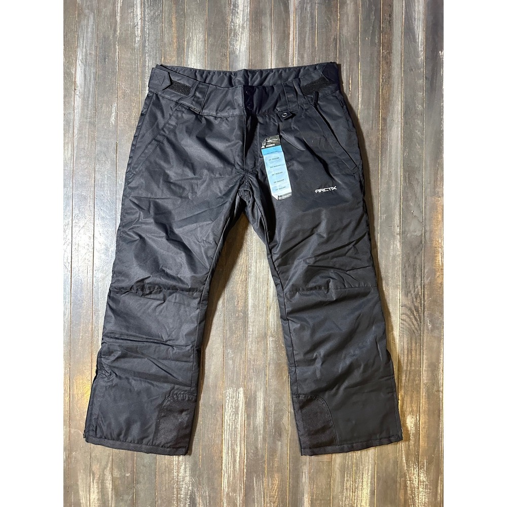 Arctix Womens Insulated Snow Pants Black Winter Ski Snowboard Water Repellent